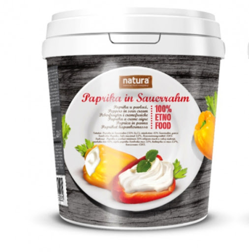 Poivrons dans la Créme Kajmak 0.7kg Natura